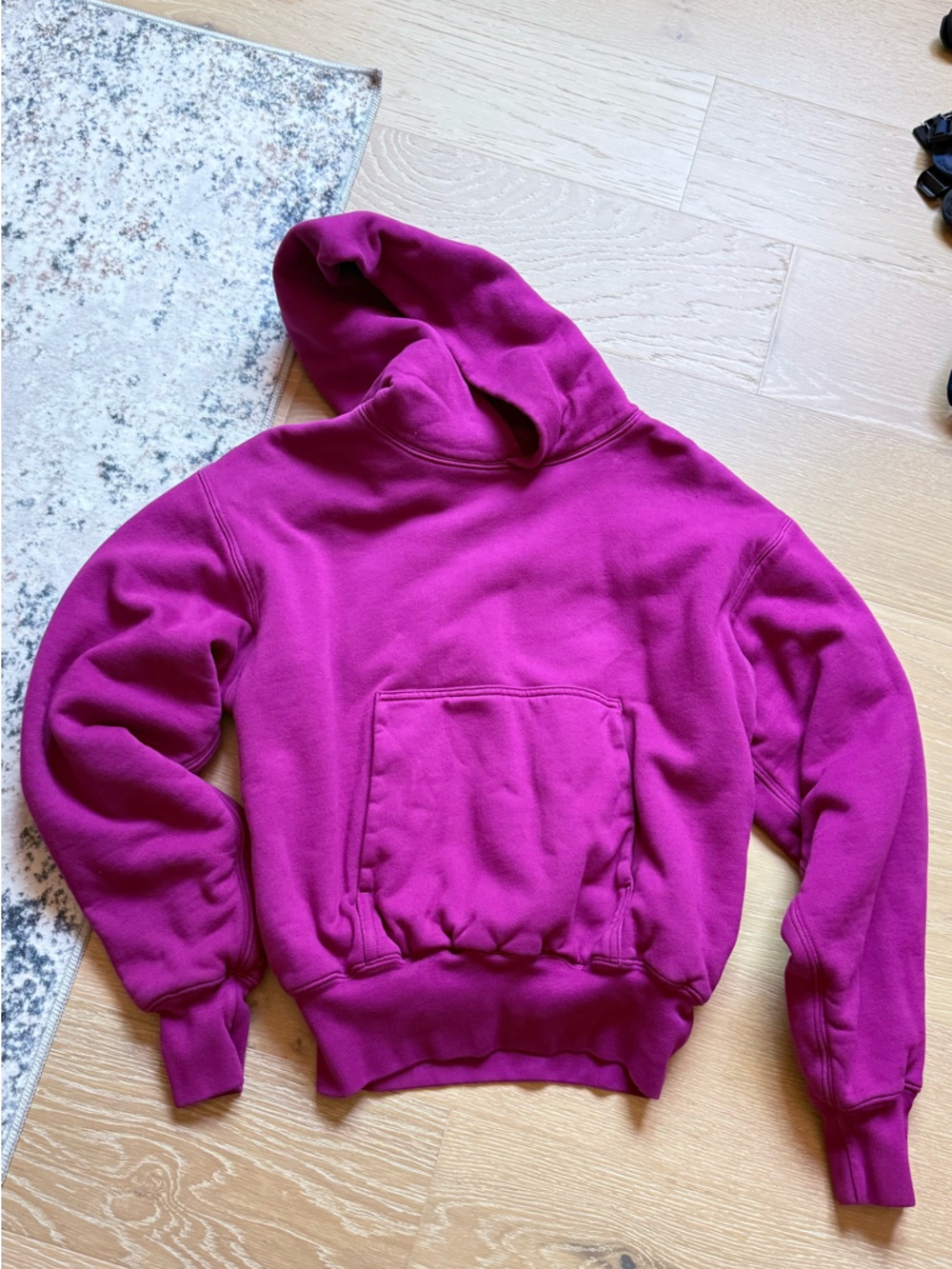 Yeezy Gap Hooded Magenta Sweatshirt